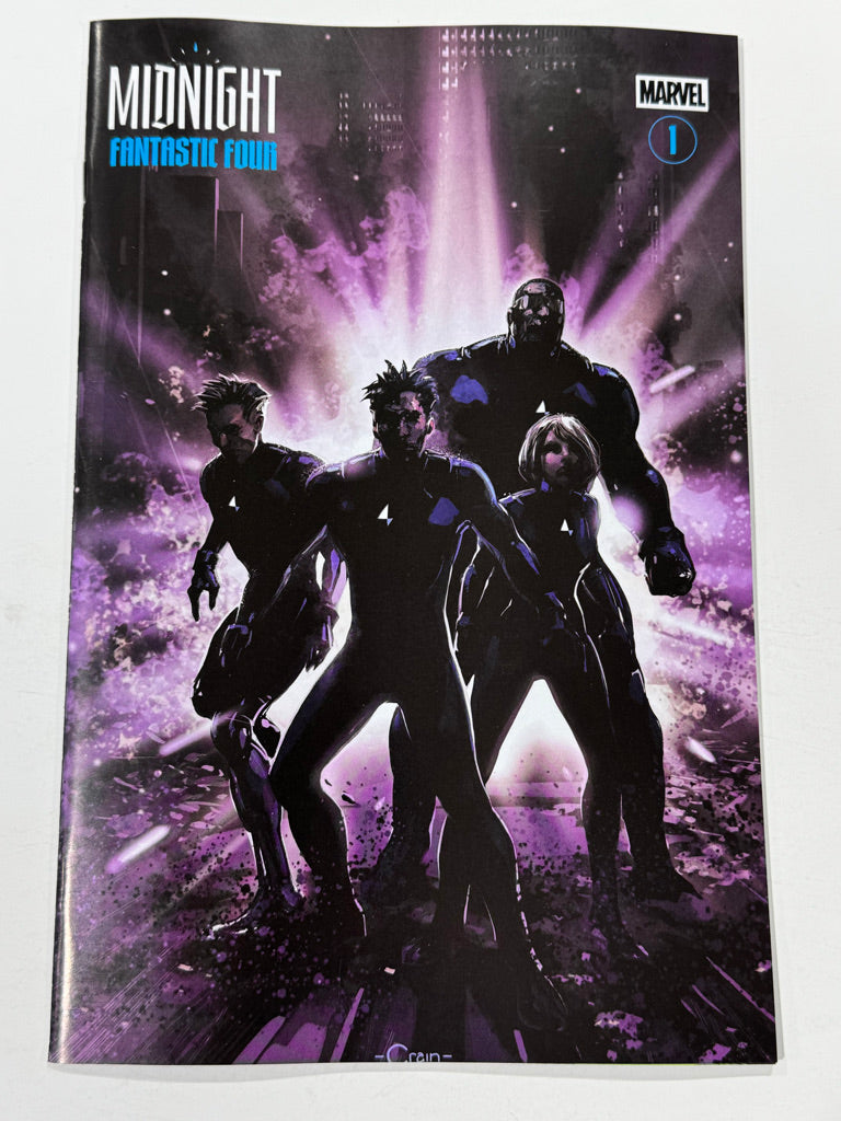MIDNIGHT FANTASTIC FOUR #1 NM Clayton Crain Variant