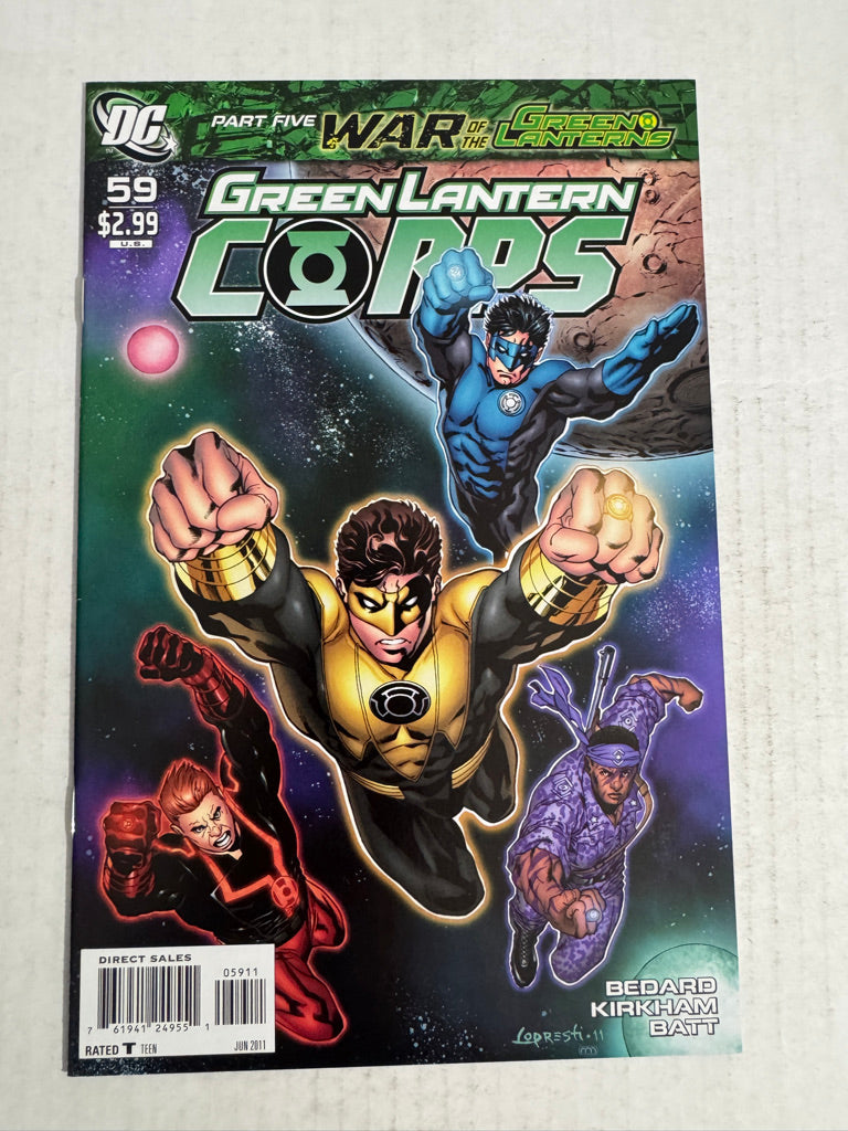 GREEN LANTERN CORPS #59 Vol 2 NM-