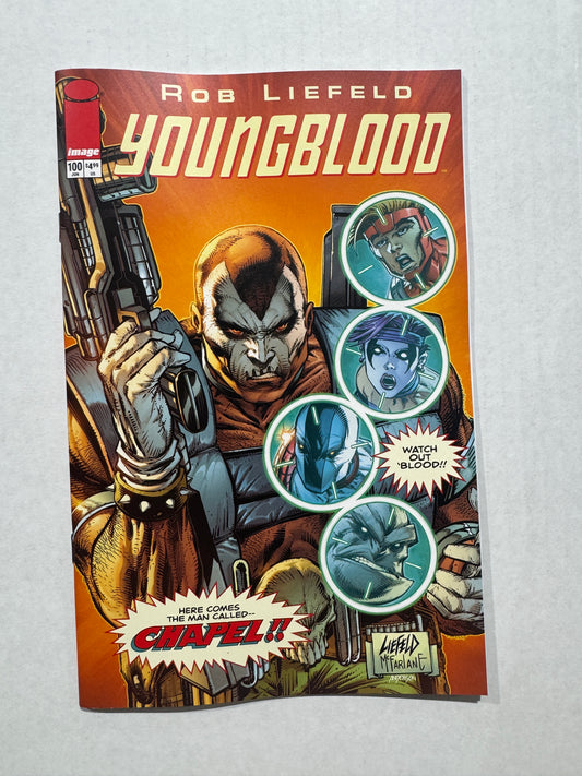 YOUNGBLOOD #100 NM Rob Liefeld & Todd McFarlane N Variant