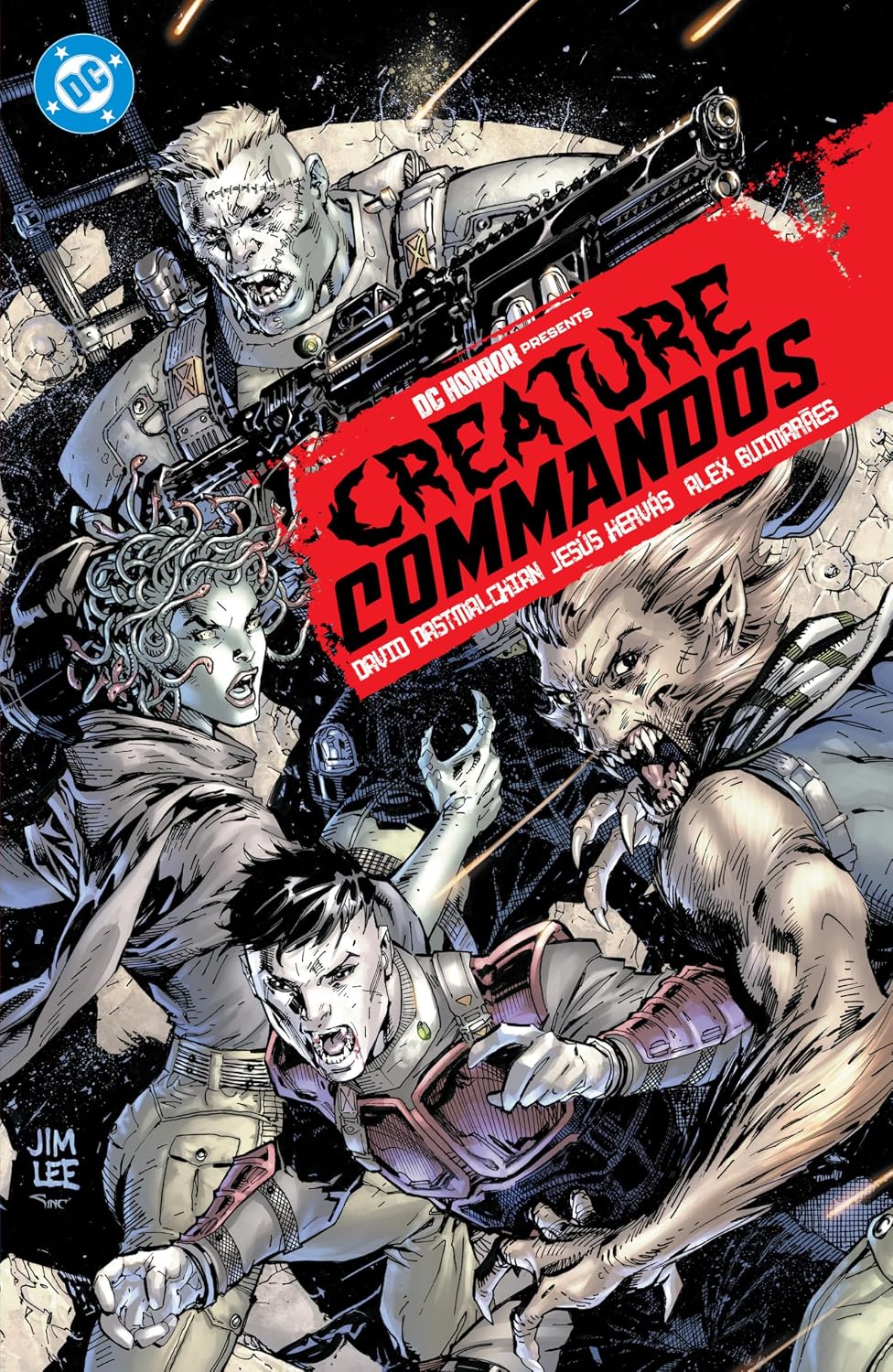 DC HORROR PRESENTS CREATURE COMMANDOS TPB Jim Lee Cover