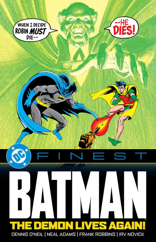 DC FINEST BATMAN THE DEMON LIVES AGAIN TPB