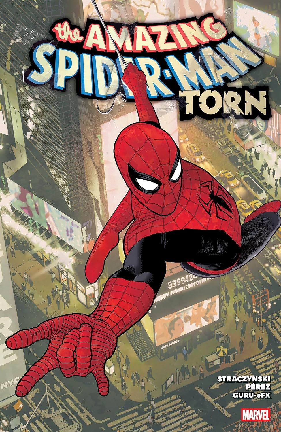 AMAZING SPIDER-MAN : TORN TPB Adam Hughes Cover