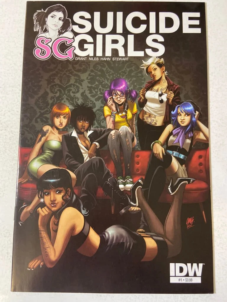 SUICIDE GIRLS #1-4 NM- Set