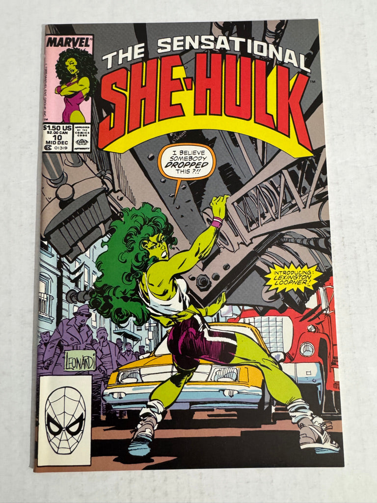 SENSATIONAL SHE-HULK #10 NM