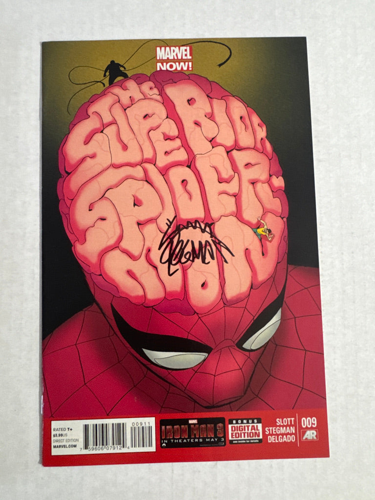 SUPERIOR SPIDER-MAN #9 NM SIGNED by Ryan Stegman