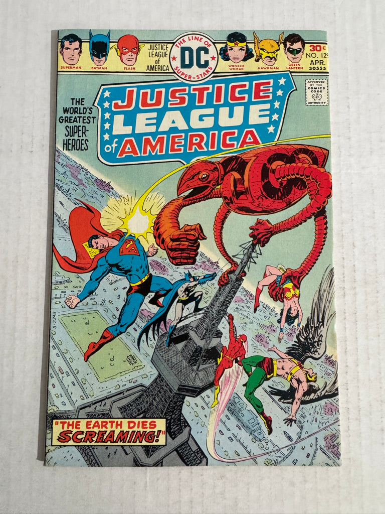 JUSTICE LEAGUE OF AMERICA #129 VF