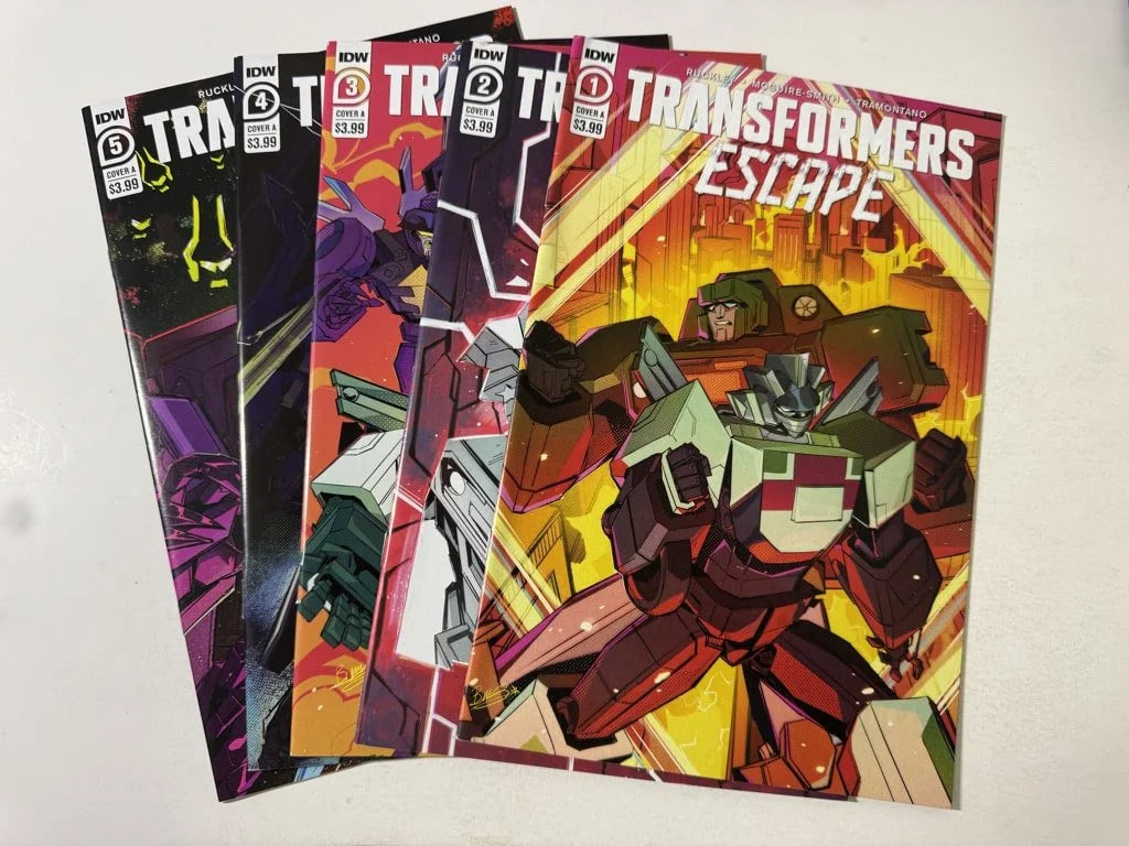 TRANSFORMERS Escape #1-5 NM Set