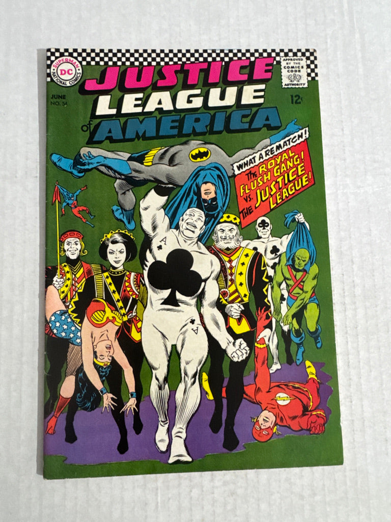 JUSTICE LEAGUE OF AMERICA #54 VF