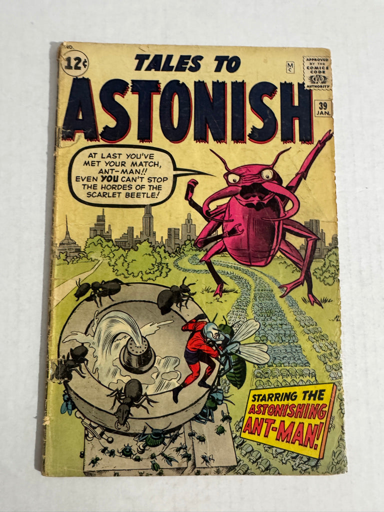 TALES TO ASTONISH #39 GD-