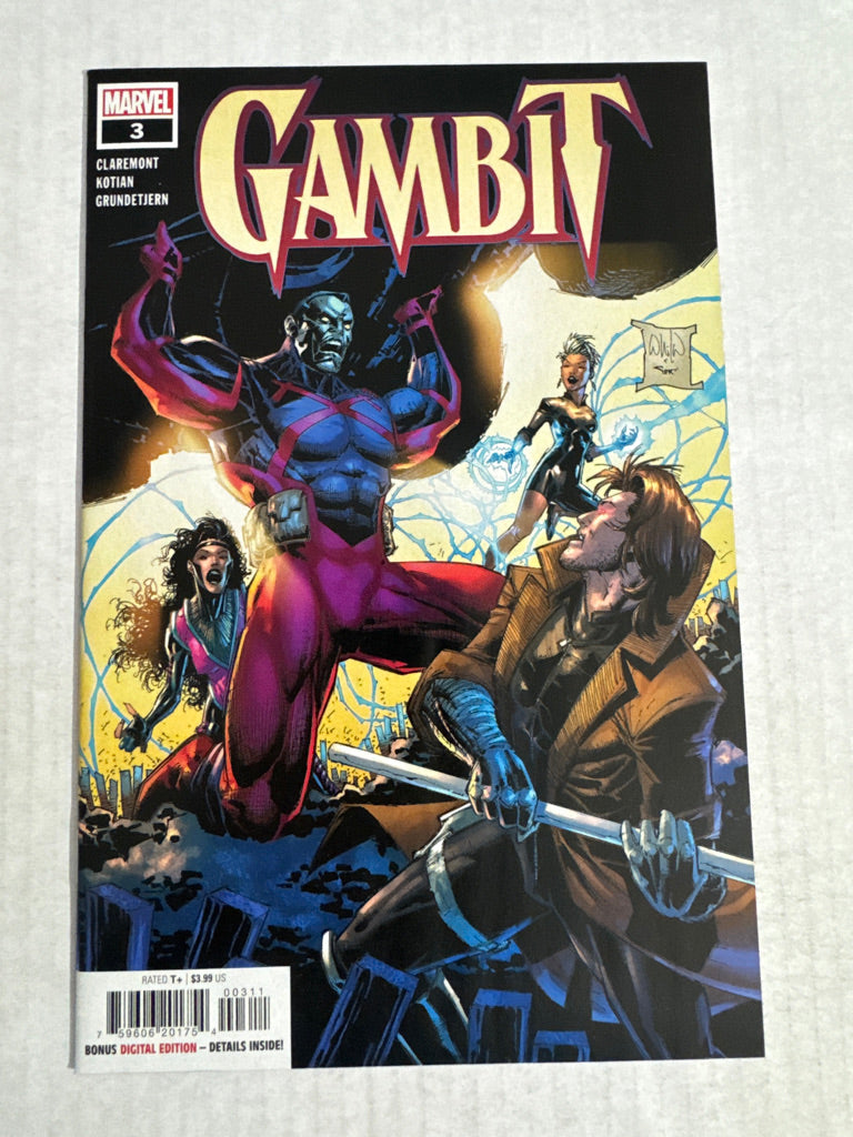 GAMBIT #3 Vol 6 NM Whilce Portacio Cover