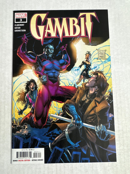 GAMBIT #3 Vol 6 NM Whilce Portacio Cover