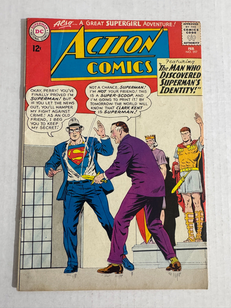 ACTION COMICS #297 VG/FN