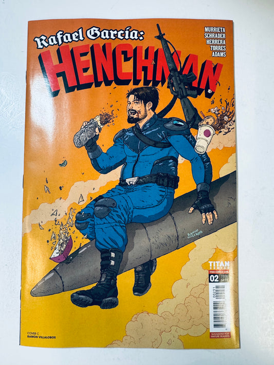 RAFAEL GARCIA: HENCHMAN #2 NM Cover C Villalobos Variant