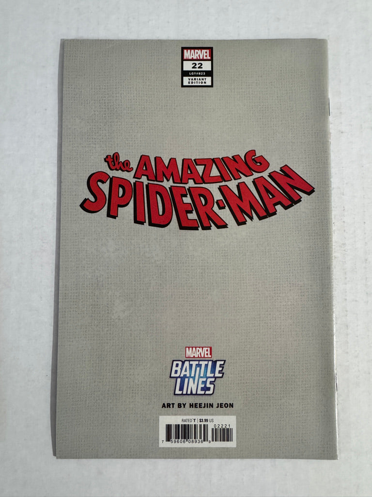 AMAZING SPIDER-MAN #22 Vol 5 NM Heejin Jeon Virgin Spider-Punk Variant