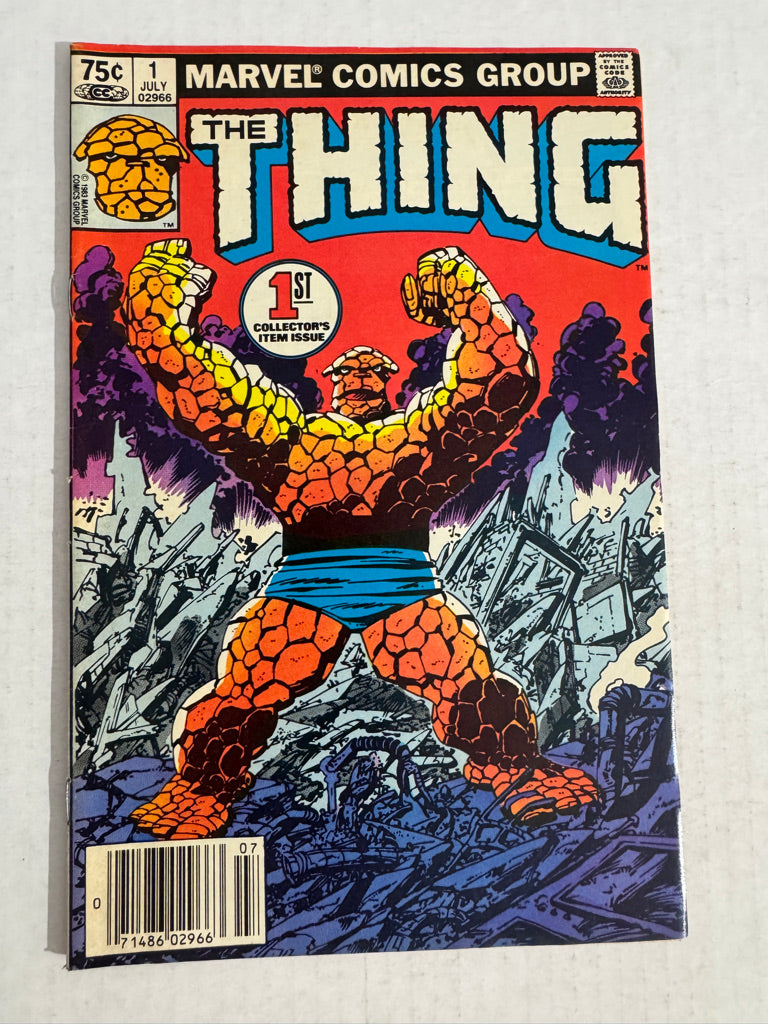 THE THING #1 VF- John Byrne Cover CANADIAN PRICE VARIANT