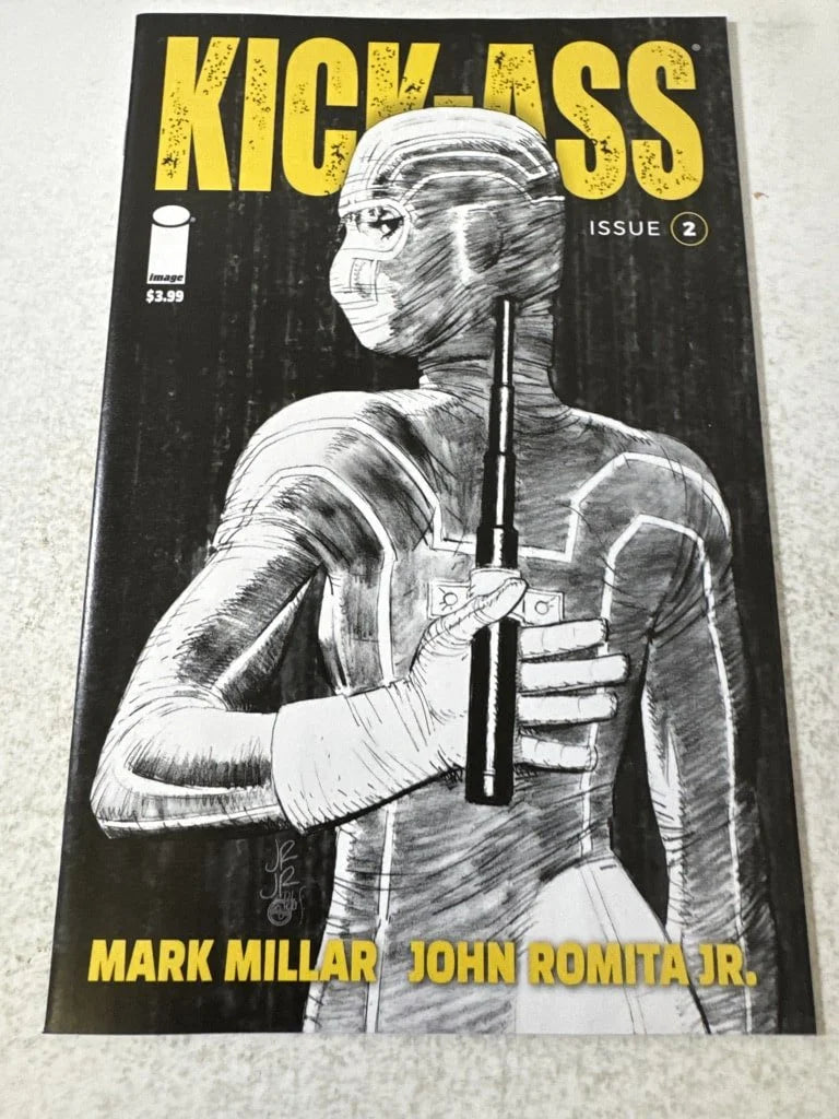 KICK ASS #2 NM  John Romita Je Sketch B Variant (Image)