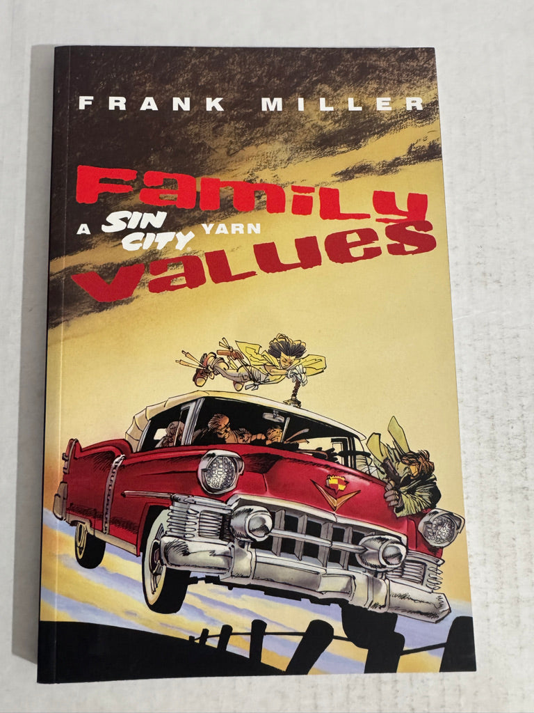SIN CITY FAMILY VALUES 1997 TPB NM Frank Miller Cover