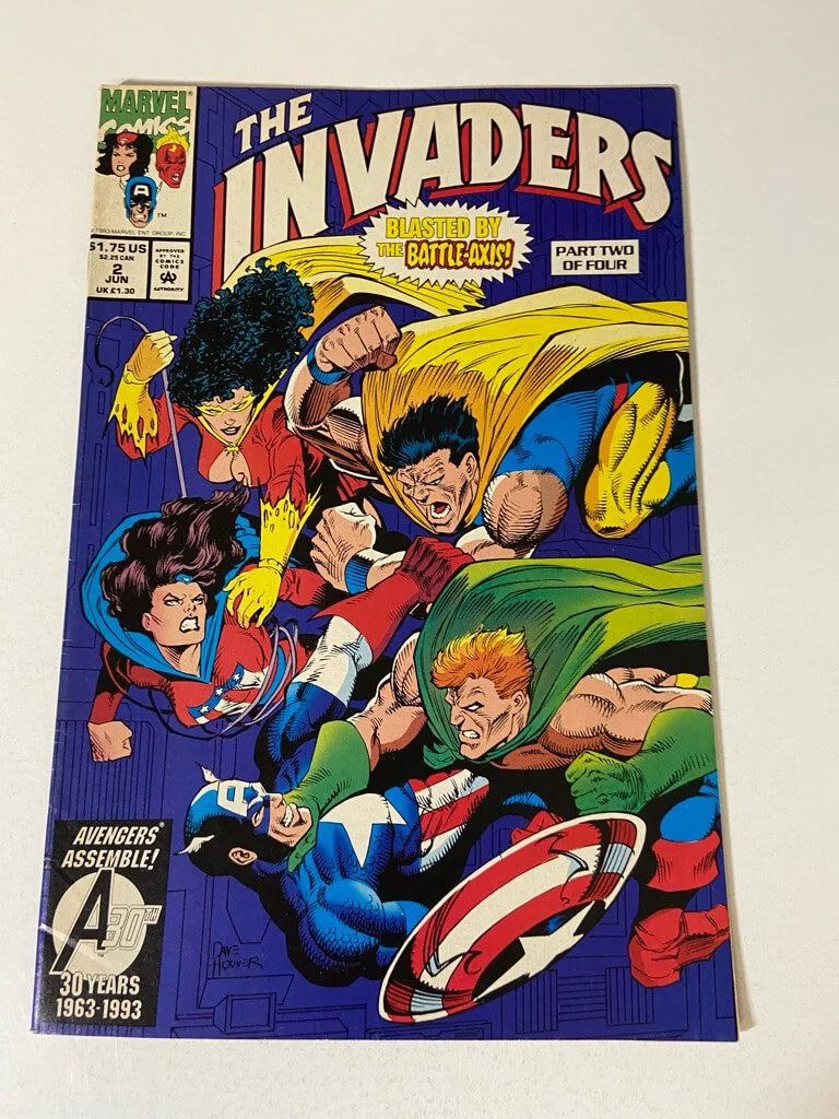 INVADERS #1-4 Vol 2 NM Set