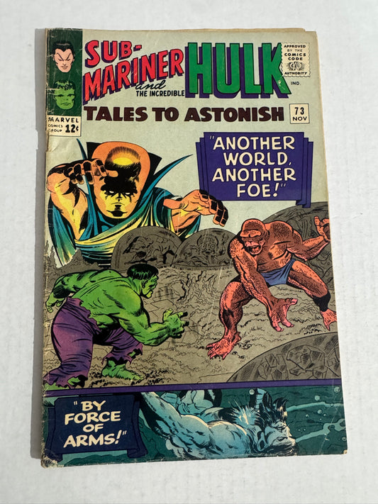 TALES TO ASTONISH #74 GD/VG