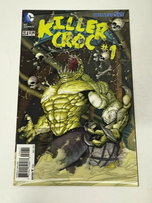 BATMAN & ROBIN #23.4 KILLER CROC #1 Vol 2 NM Lenticular Cover