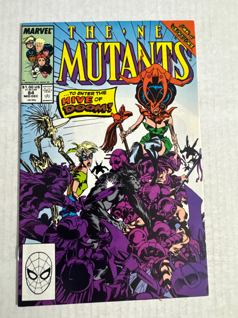 NEW MUTANTS #84 VF