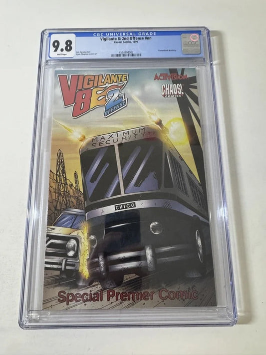 VIGILANTE 8 2nd Offence CGC 9.8 Promo Comic