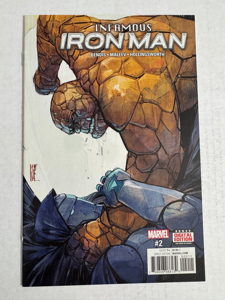 INFAMOUS IRON MAN #2 NM Alex Maleev Cover