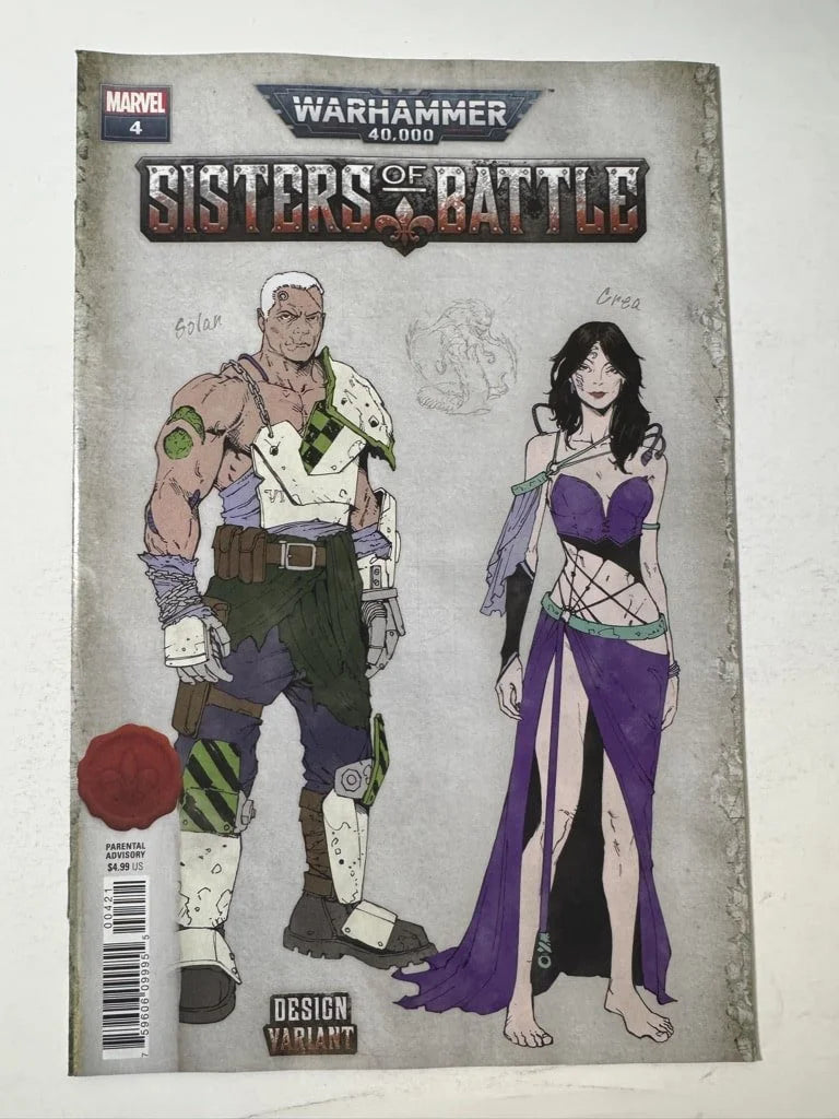 WARHAMMER 40.000 Sisters of Battle #4 NM 1:10 Design Variant