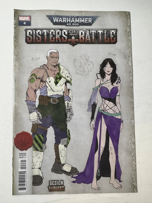 WARHAMMER 40.000 Sisters of Battle #4 NM 1:10 Design Variant