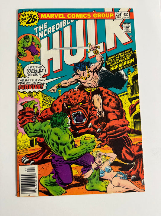 INCREDIBLE HULK #201 VF+