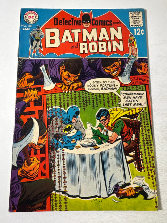 DETECTIVE COMICS #383 FN/VF