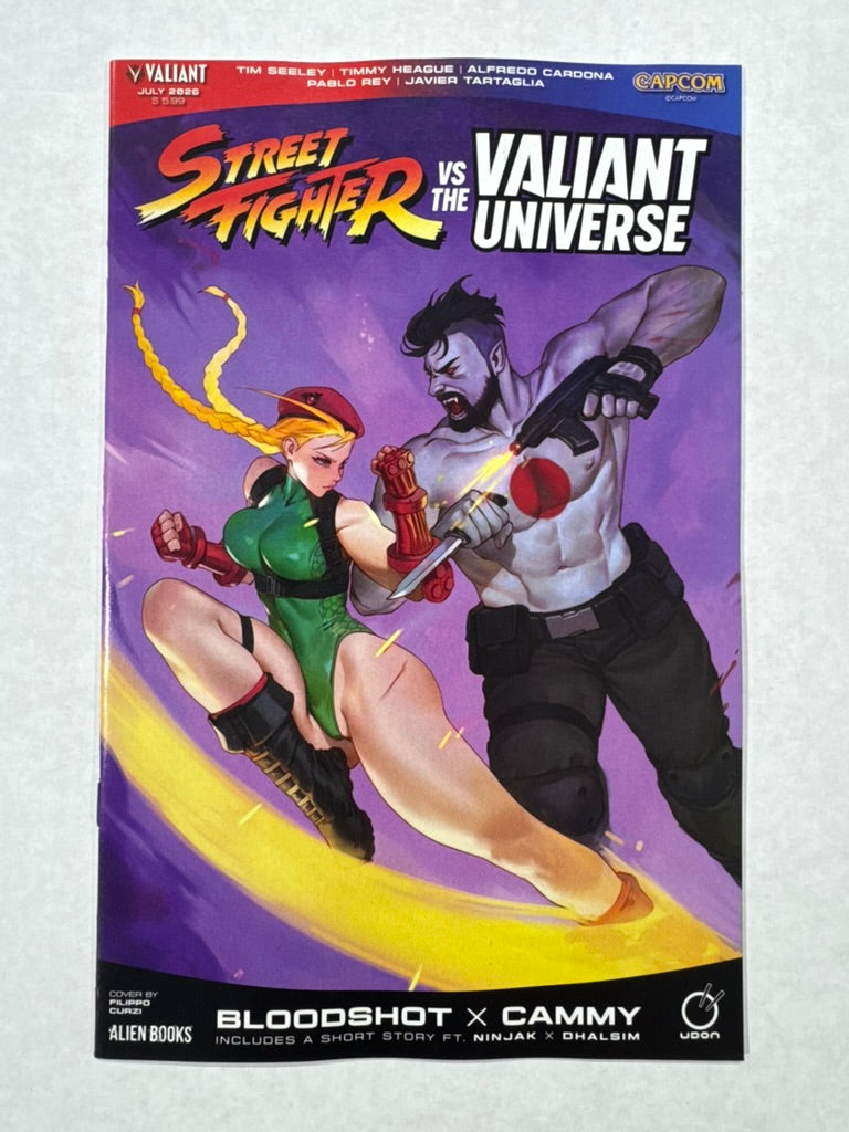 STREET FIGHTER VS. THE VALIANT UNIVERSE NM