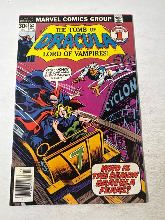 THE TOMB OF DRACULA #52 VF