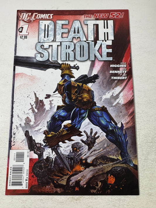 DEATHSTROKE #1 Vol 2 NM Simon Bisley Cover