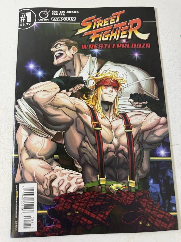 STREET FIGHTER Wrestlepalooza #1 NM