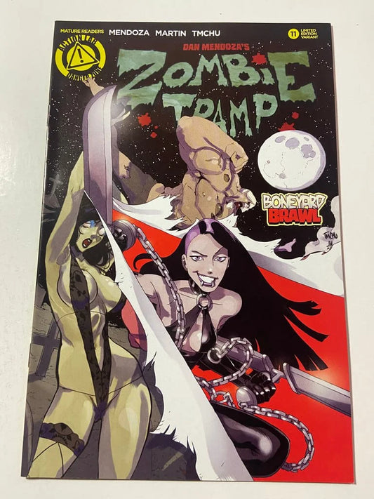 ZOMBIE TRAMP #11 VF/NM Young Vampblade Variant LTD 2000
