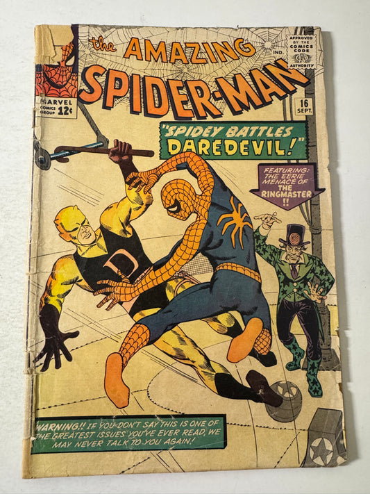 AMAZING SPIDER-MAN #16 FR/GD