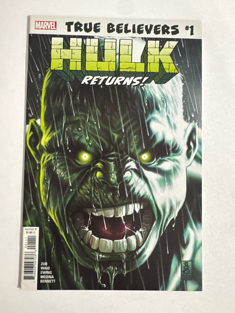 AVENGERS #684 NM True Believers Hulk Returns Mark Brooks Cover