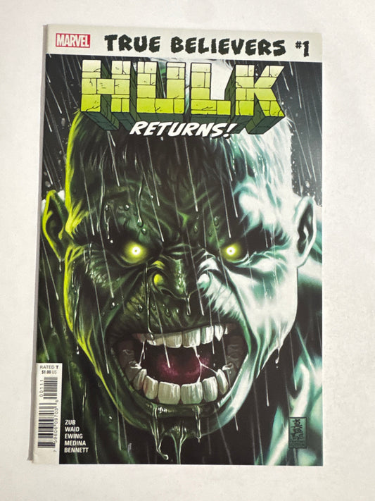 AVENGERS #684 NM True Believers Hulk Returns Mark Brooks Cover