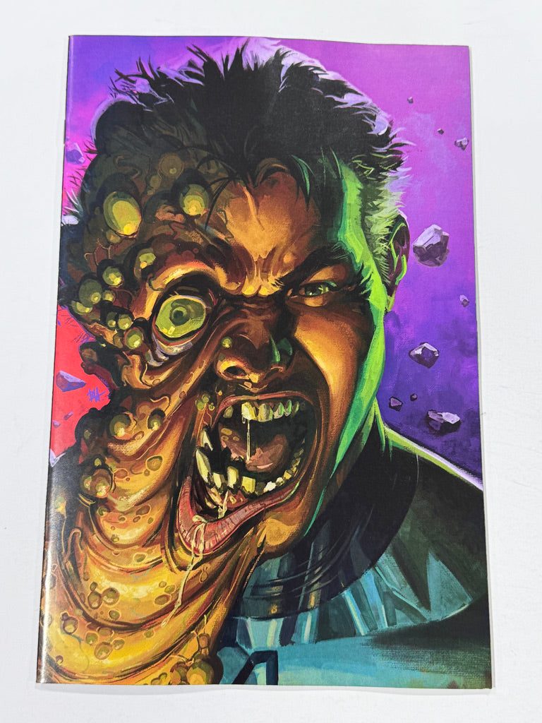 MIDNIGHT FANTASTIC FOUR #1 NM 1:50 Ben Harvey Virgin Variant