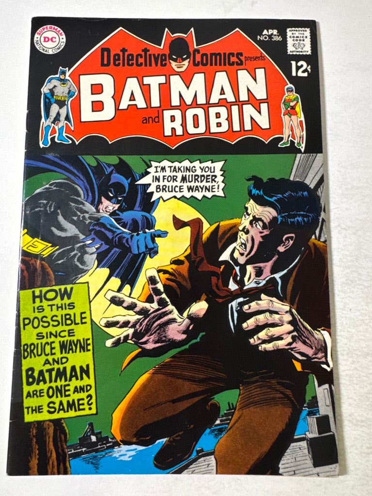 DETECTIVE COMICS #386 FN/VF