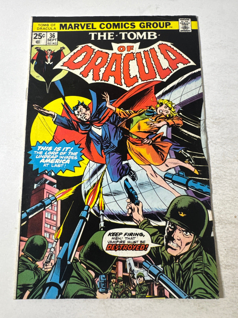 THE TOMB OF DRACULA #36 FN