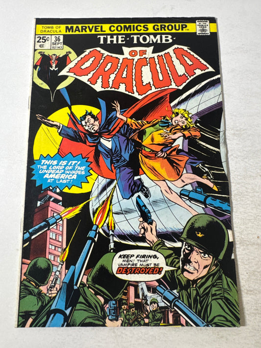 THE TOMB OF DRACULA #36 FN