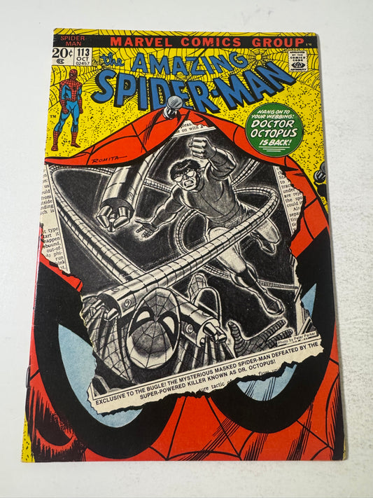 AMAZING SPIDER-MAN #113 FN+ 1ST APPEARANCE