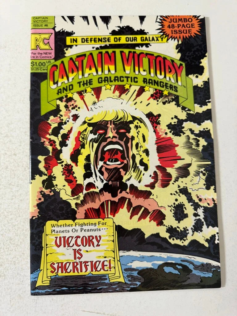 CAPTAIN VICTORY AND THE GALACTIC RANGERS #6 NM Jack Kirby Cover