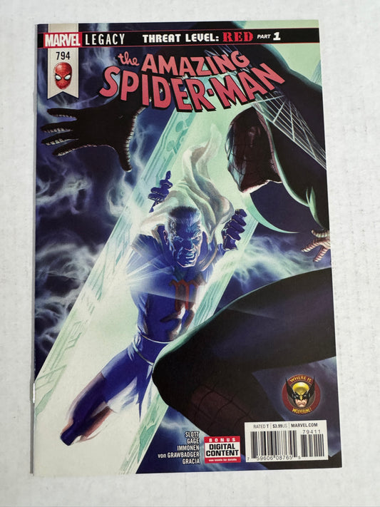 AMAZING SPIDER-MAN #794 NM Alex Ross Cover