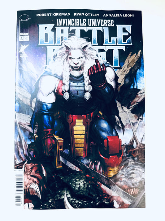 INVINCIBLE UNIVERSE: BATTLE BEAST #4 NM 4th Print InHyuk Lee