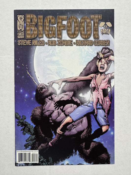 BIGFOOT #3 NM Richard Corben Cover
