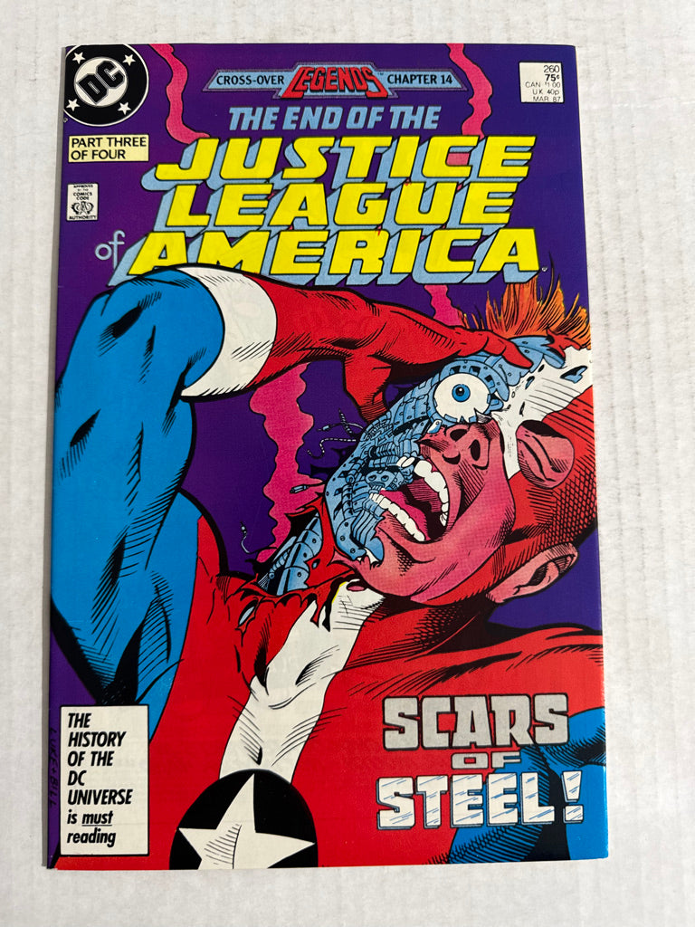 JUSTICE LEAGUE OF AMERICA #260 NM-