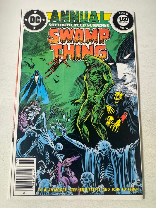 SWAMP THING ANNUAL #2 NM- CANADIAN PRICE VARIANT 1ST APPEARANCE